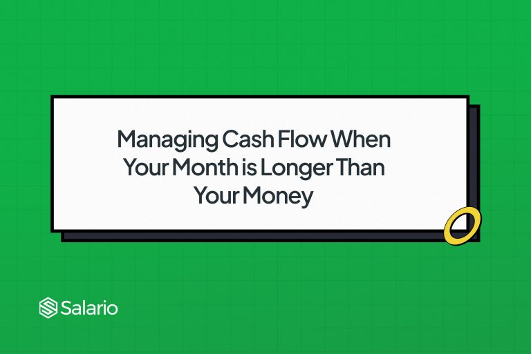 Managing Cash Flow When Your Month is Longer Than Your Money