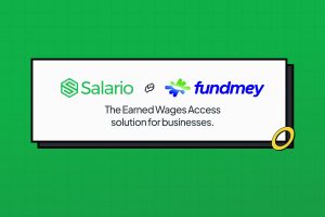 Salario x Fundmey The Earned Wages Access solution for businesses.