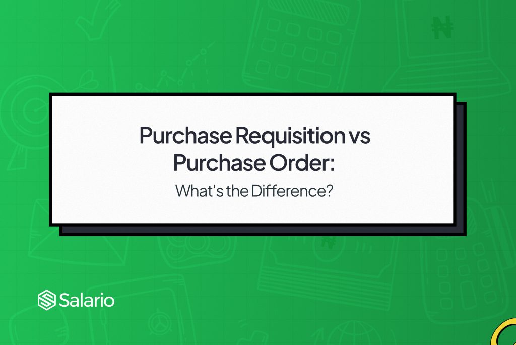 Purchase Requisition vs Purchase Order