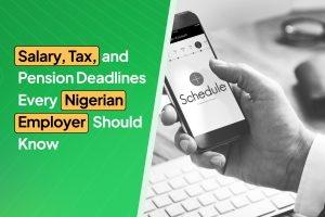 Salary, Tax, and pension management