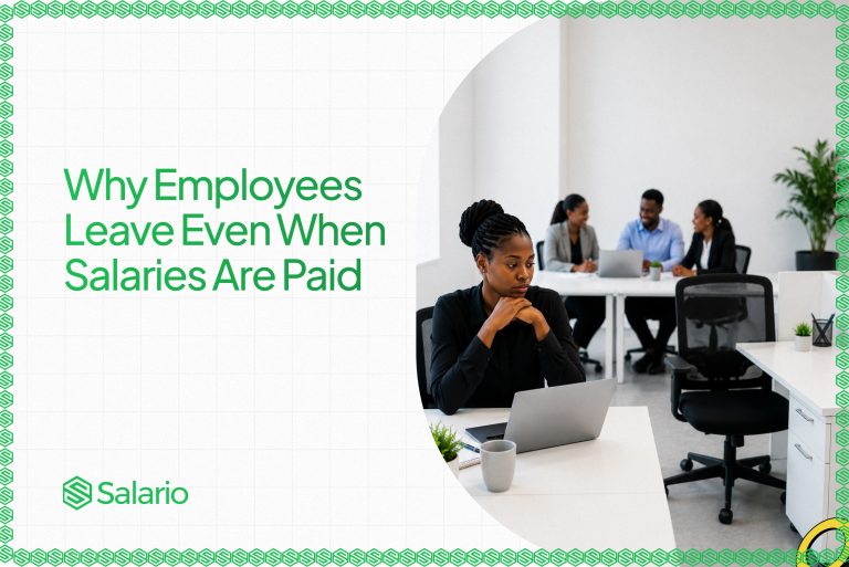 Why Employees Leave Even When Salaries Are Paid.